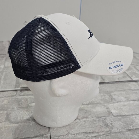 NWT TOMMY BAHAMA “Tip Your Cap” Marlin Logo‎ Trucker Hat - Picture 7 of 10
